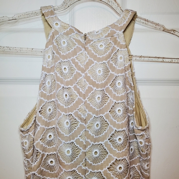 Aura Lace Midi Dress Sz S Sleeveless - Picture 7 of 12